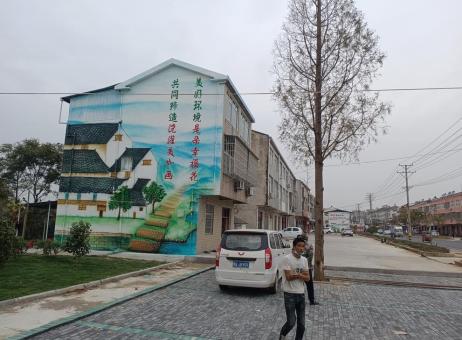 隆林墙绘的制作流程