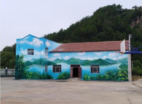 隆林彩绘墙绘一般制作的位置