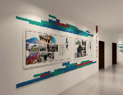 隆林企业文化墙用什么材料好？